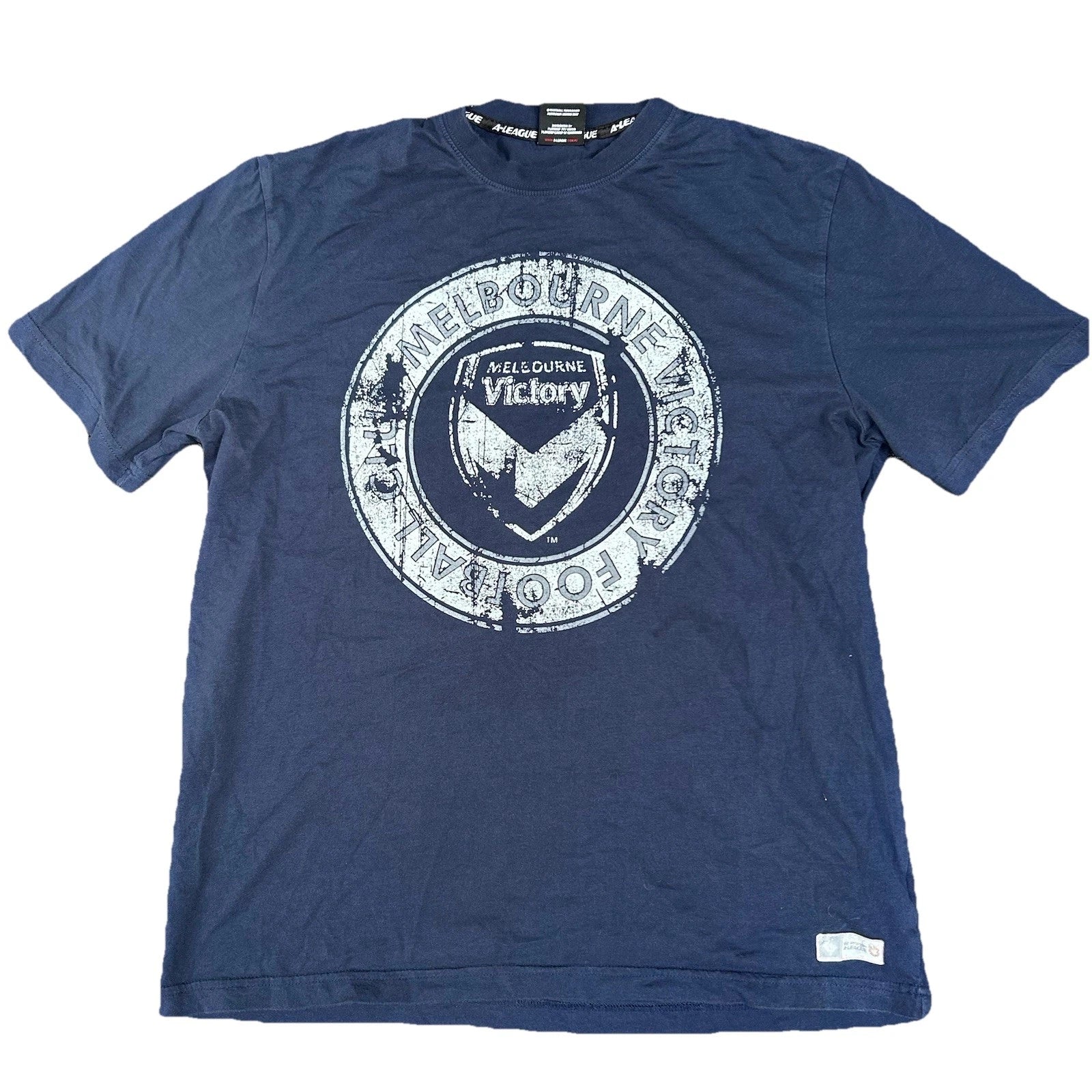 Melbourne Victory A-League Supporter T Shirt Mens L Soccer Football