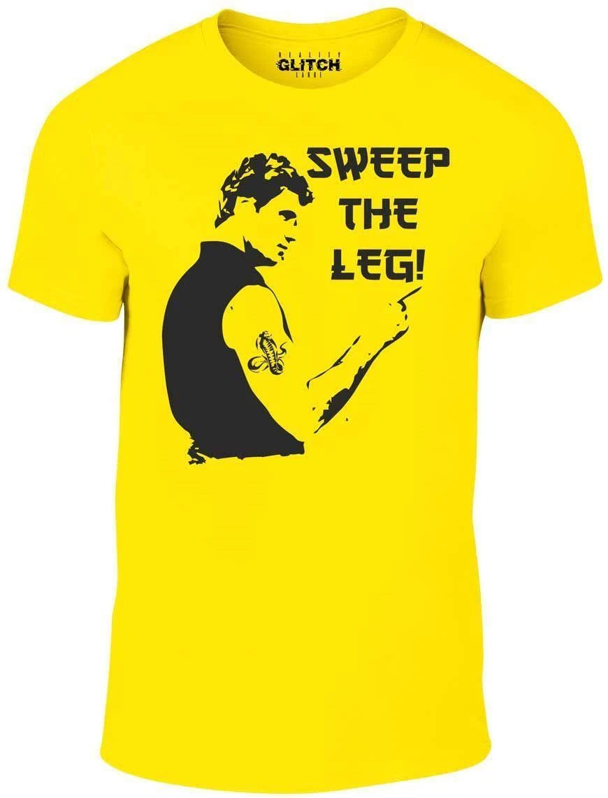 Sweep the Leg Mens T-Shirt - Funny t shirt retro Karate 80s Cobra Kai Kreese