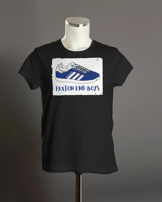 PAXTON END BOYS Gazelle T-Shirt | Hooligans Tottenham Hale Massive Yid Army Blue