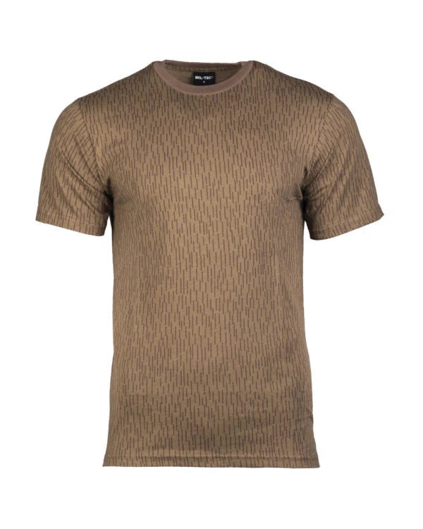 East German T-Shirt DDR Strichtarn Camouflage Combat Army  100% Cotton