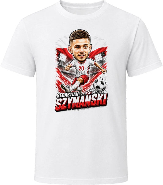 Sebastian Szymanski, Poland Caricature Soccer 2026 T Shirt