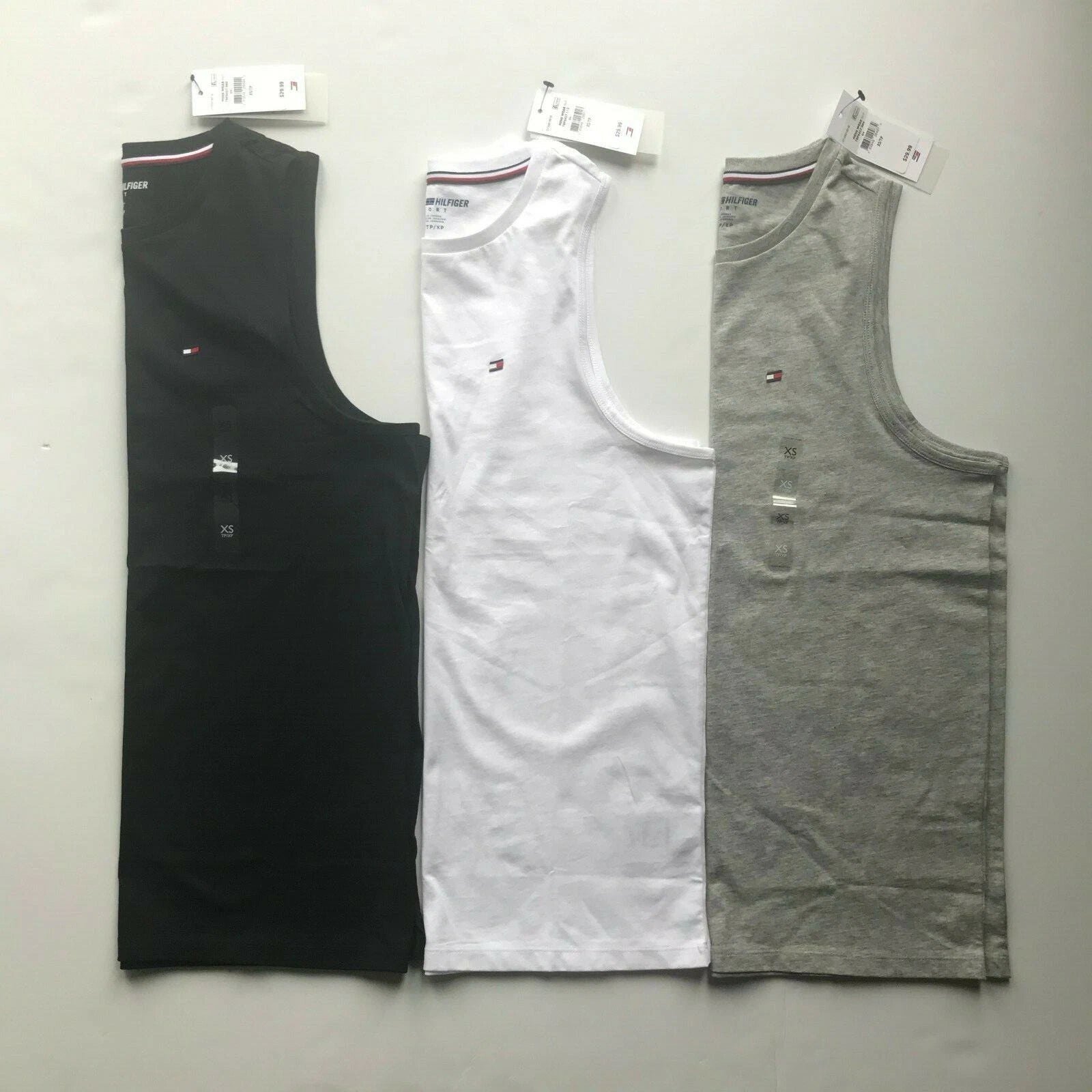 NWT Tommy Hilfiger Sport Men's Muscle Essential Logo Lounge Tank Top All Sizes