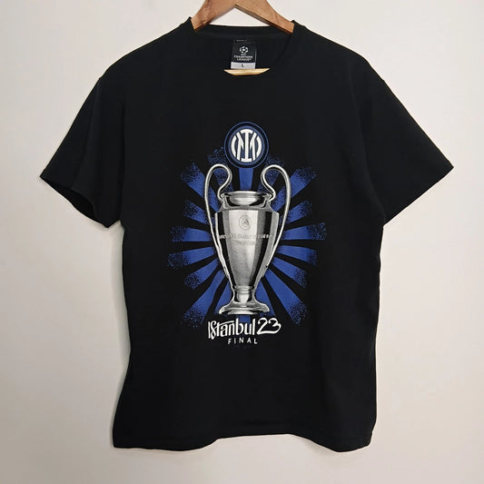 Istanbul 2023 Final Champions League Shirt Mens Size Large UEFA Soccer Football