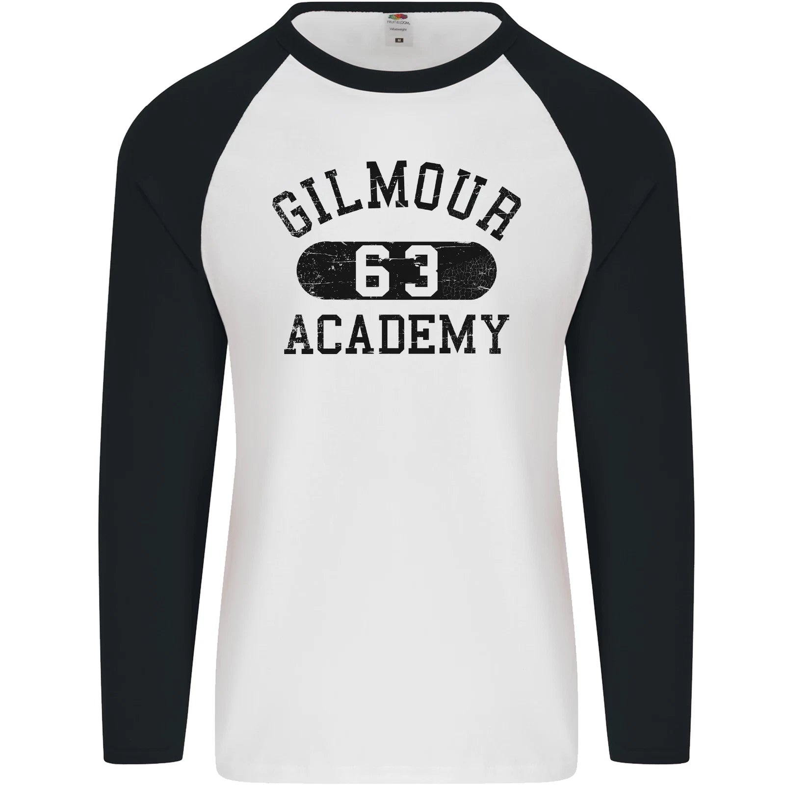 Dave Gilmour Academy 63 Mens L/S Baseball T-Shirt