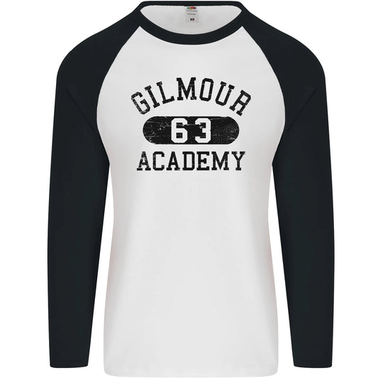 Dave Gilmour Academy 63 Mens L/S Baseball T-Shirt