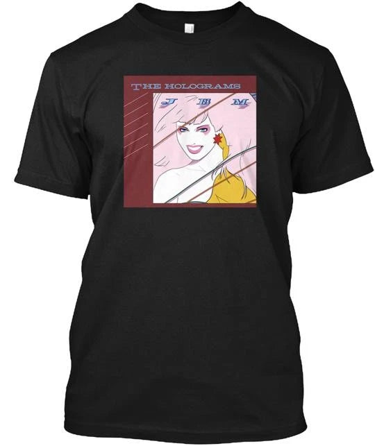 Jem And The Holograms Albums Cover T-Shirt Made in the USA Size S to 5XL