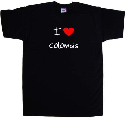 I Love Heart Colombia T-Shirt