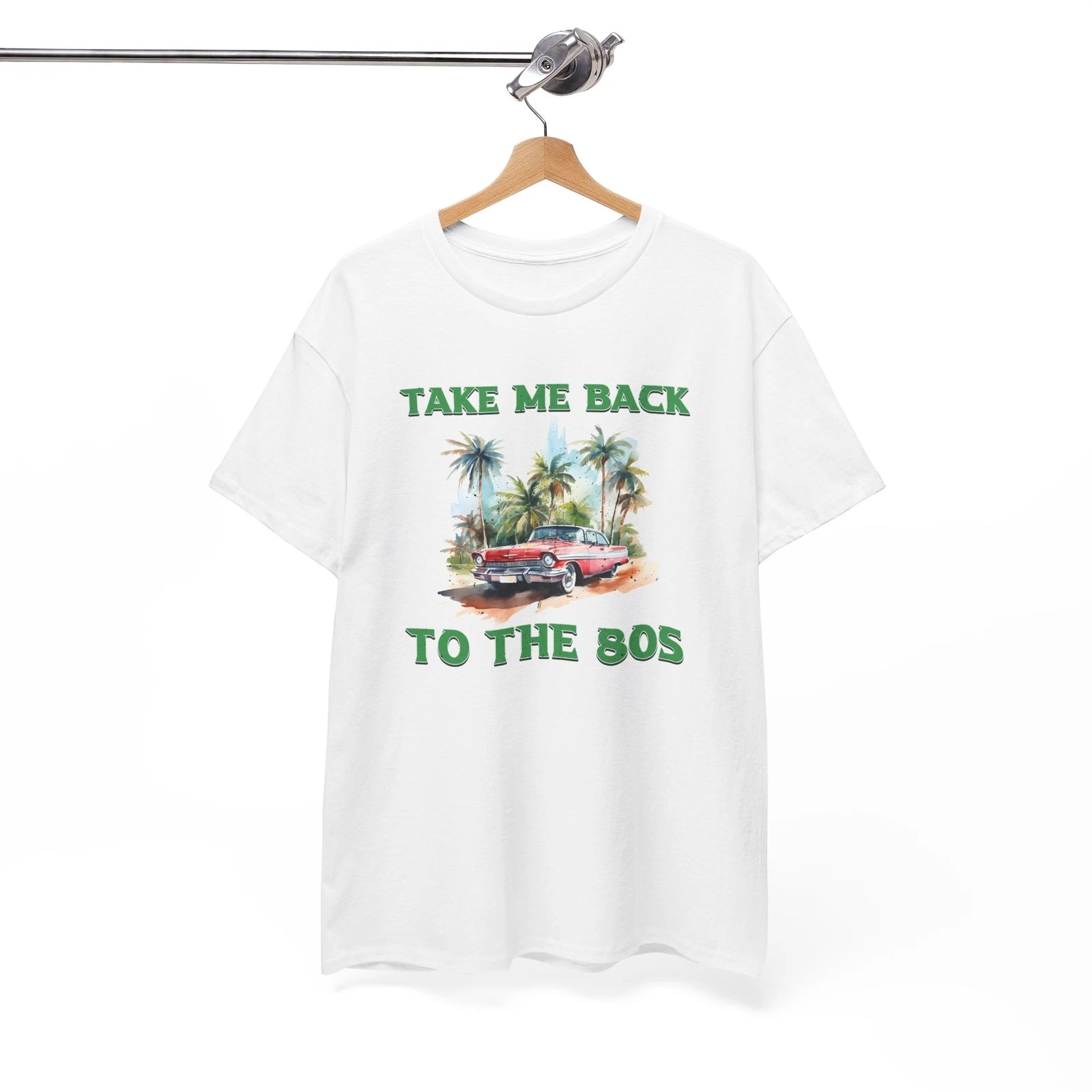 Retro Neon Lights T-Shirt | Vintage 80s Aesthetic Tee | Classic Vaporwave