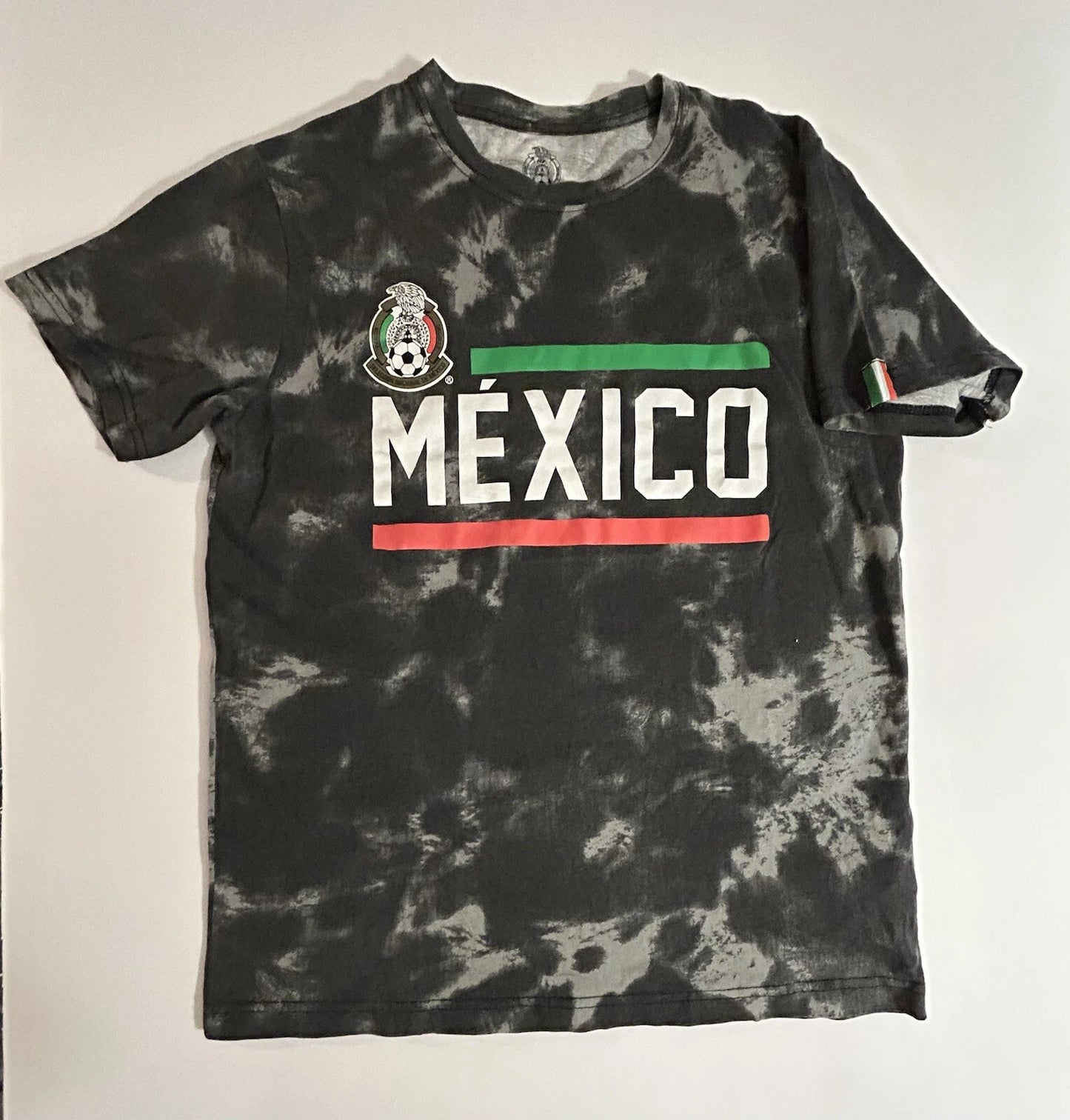 Mexico Team Soccer Tie Dye Shirt Size M World Cup Futbol