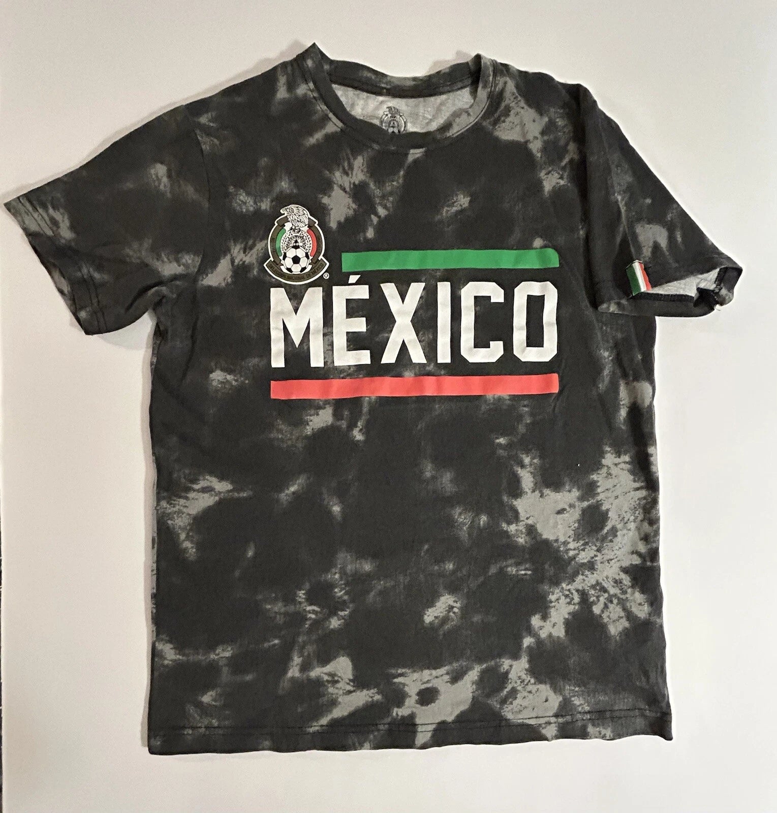 Mexico Team Soccer Tie Dye Shirt Size M World Cup Futbol