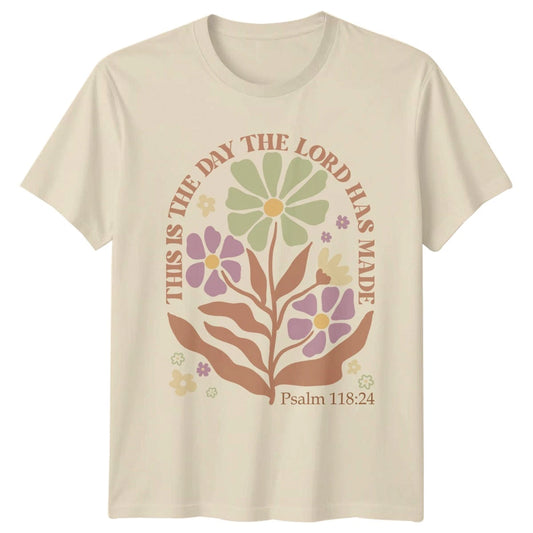 This Is The Day The Womens T-Shirt Christian Faith Gift For Her