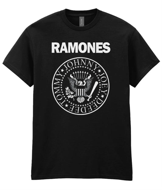 Ramones Presidential Seal T Shirt Official Punk Album Art Mens Classic Tee