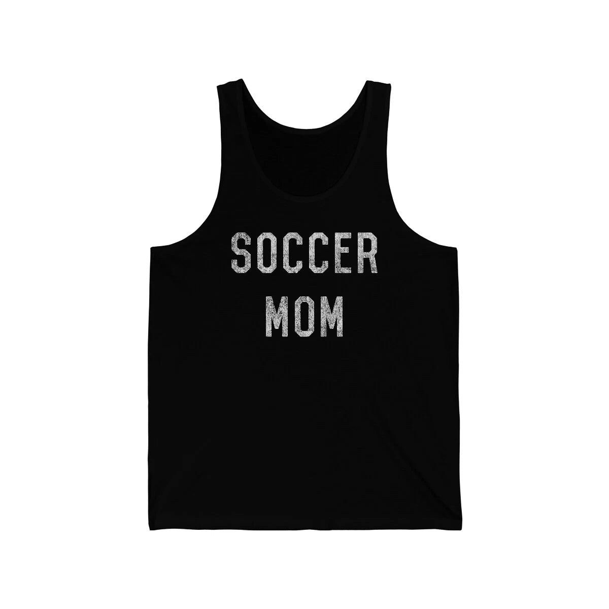 Vintage Soccer Mom Unisex Tank Top
