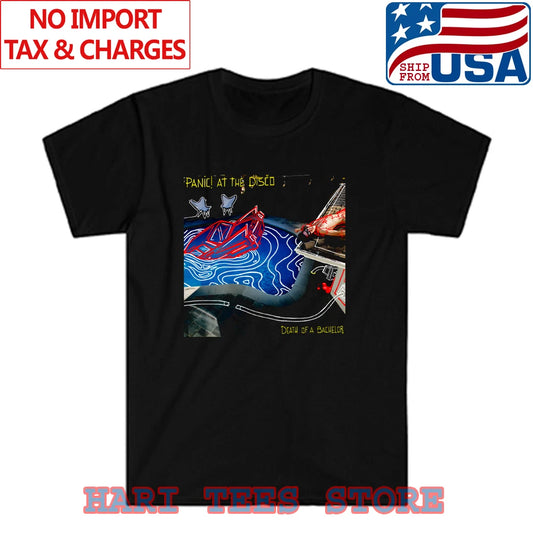 Panic At The Disco Death Of A Bachelor Men's Black Size S to 5XL