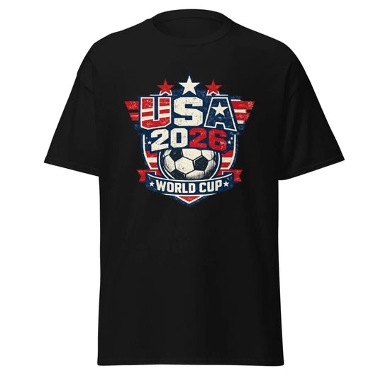 USA 2026 World Cup Vintage Soccer Graphic - T-Shirt Hoodie Sweatshirt