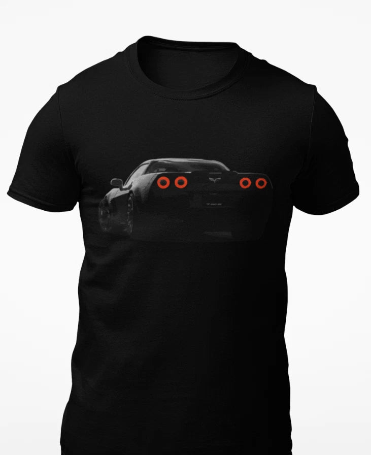 C6 vette Rear Blacked Out T-Shirt