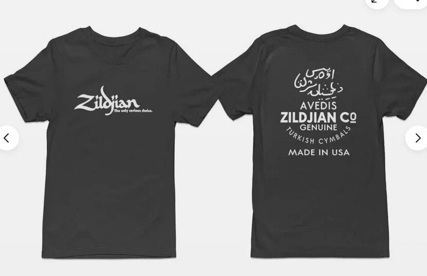 Hot!! Zildjian Turkish Graphic Classic T-shirt, size S-5XL