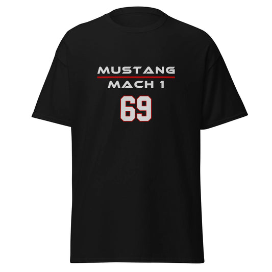 Premium T-Shirt For Ford Mustang Mach 1 1969 Car Fans Birthday Gift