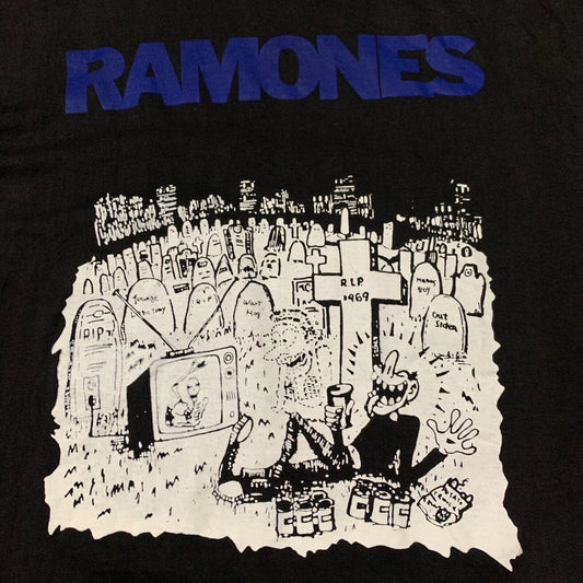 Ramones Vintage 80’s band T-Shirt Unisex Cotton Tee All Size S-4XL M239