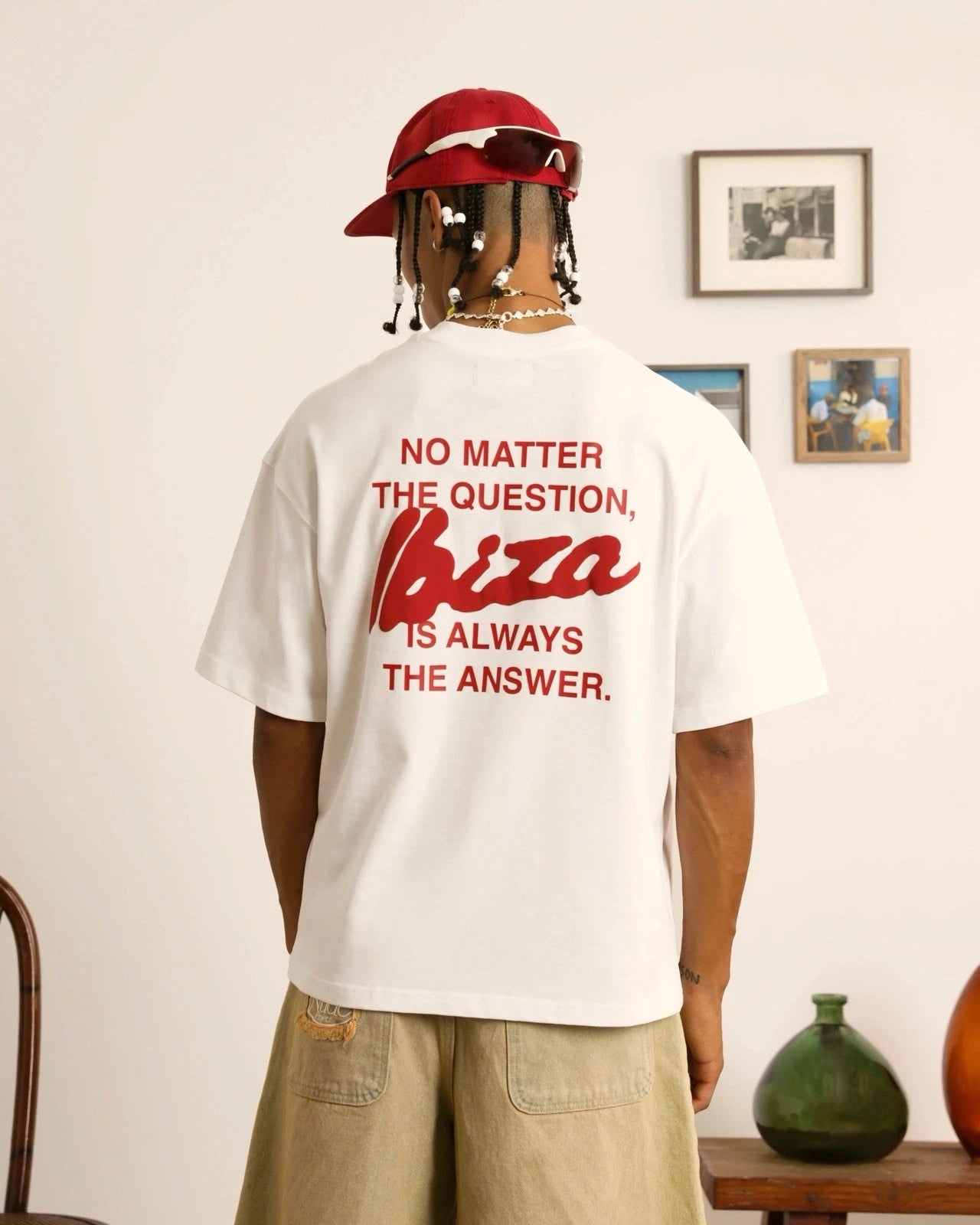 Vintage IBIZA Is ALWAYS Answer Streetwear Y2k Unisex T-shirt / Camiseta Unisex