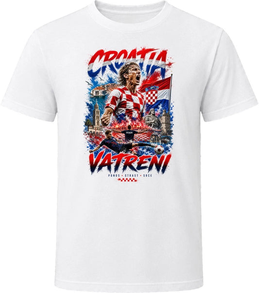 Croatia Vatreni Soccer Football 2026 National Pride T Shirt