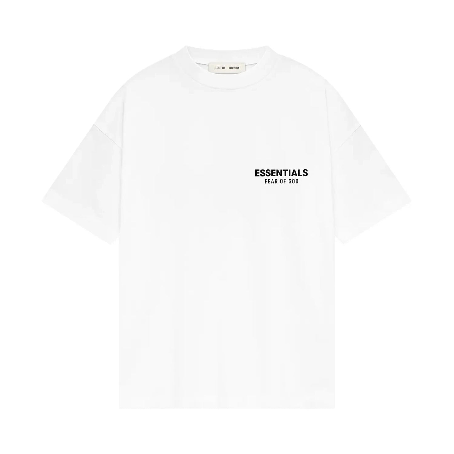 Fear of God Essentials Classic Tee 'Bright White' S Size Oversized T-Shirt NWT