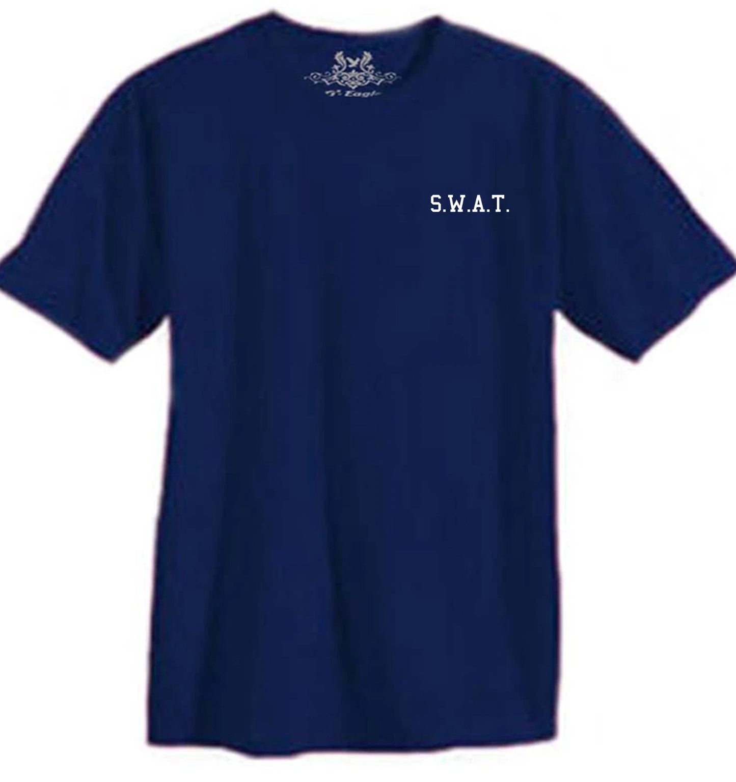 NEW MEN'S PRINTED "S.W.A.T." SWAT TEAM FUNNY CUSTOM BLACK NAVY COTTON T-SHIRT