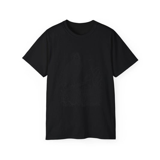 Eagle Nature Nest Line Art Birds Animals | Custom Graphic T-Shirt
