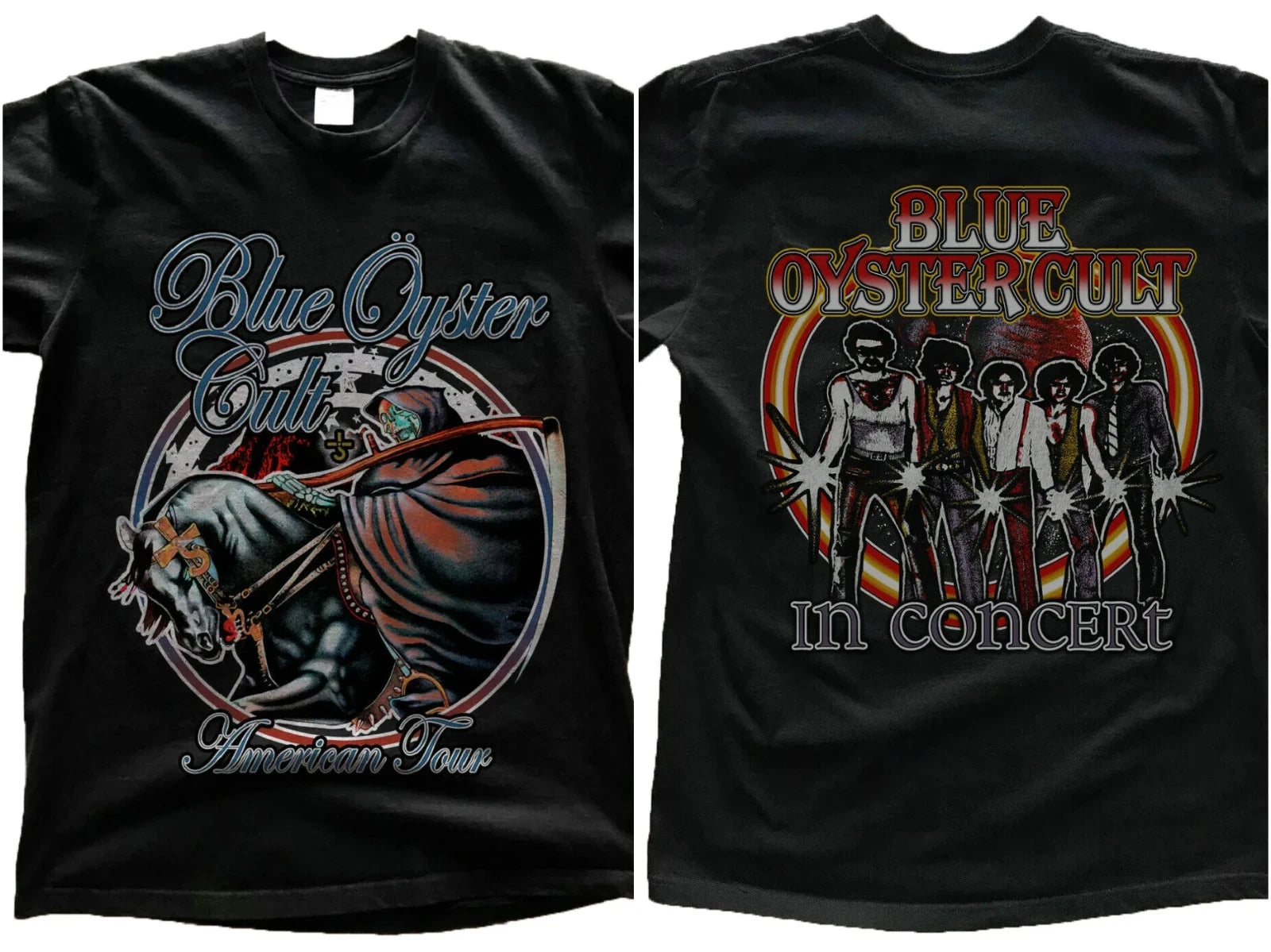 RARE BLUE OYSTER CULT SHIRT VINTAGE T-SHIRT 1978 SOME ENCHANTED EVENING LIMITED