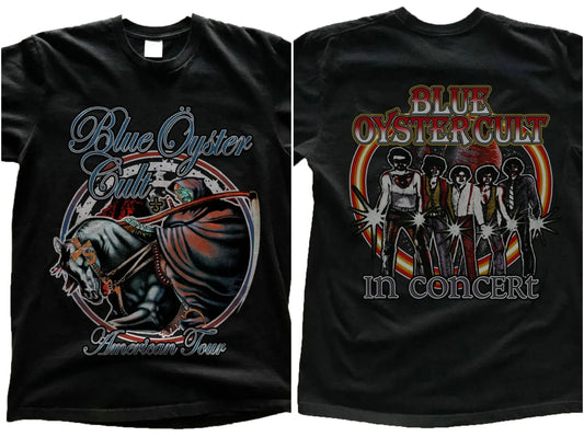RARE BLUE OYSTER CULT SHIRT VINTAGE T-SHIRT 1978 SOME ENCHANTED EVENING LIMITED