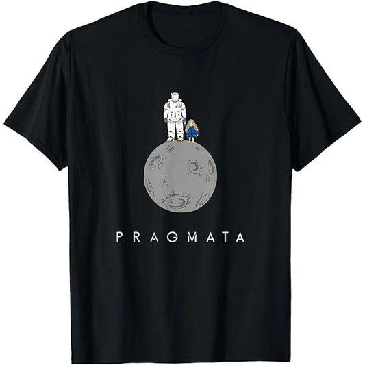 Pragmata Hugh & Diana Together Multicolor 1 Sided Short Sleeves T Shirt