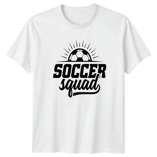 Soccer Squad T-Shirt Team Sports Soccer Birthday Gift For Him And Her