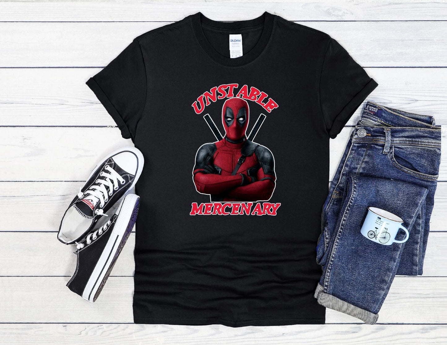 Unstable Mercenary Dead Pool Men Women Unisex T Shirt Hoodie Baseball 2242