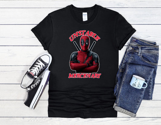 Unstable Mercenary Dead Pool Men Women Unisex T Shirt Hoodie Baseball 2242