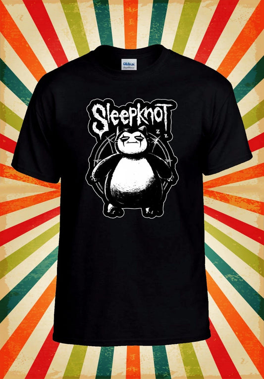 Sleepknot Snorlaw Parody Fun Men Women Unisex Baseball T Shirt Top 2858