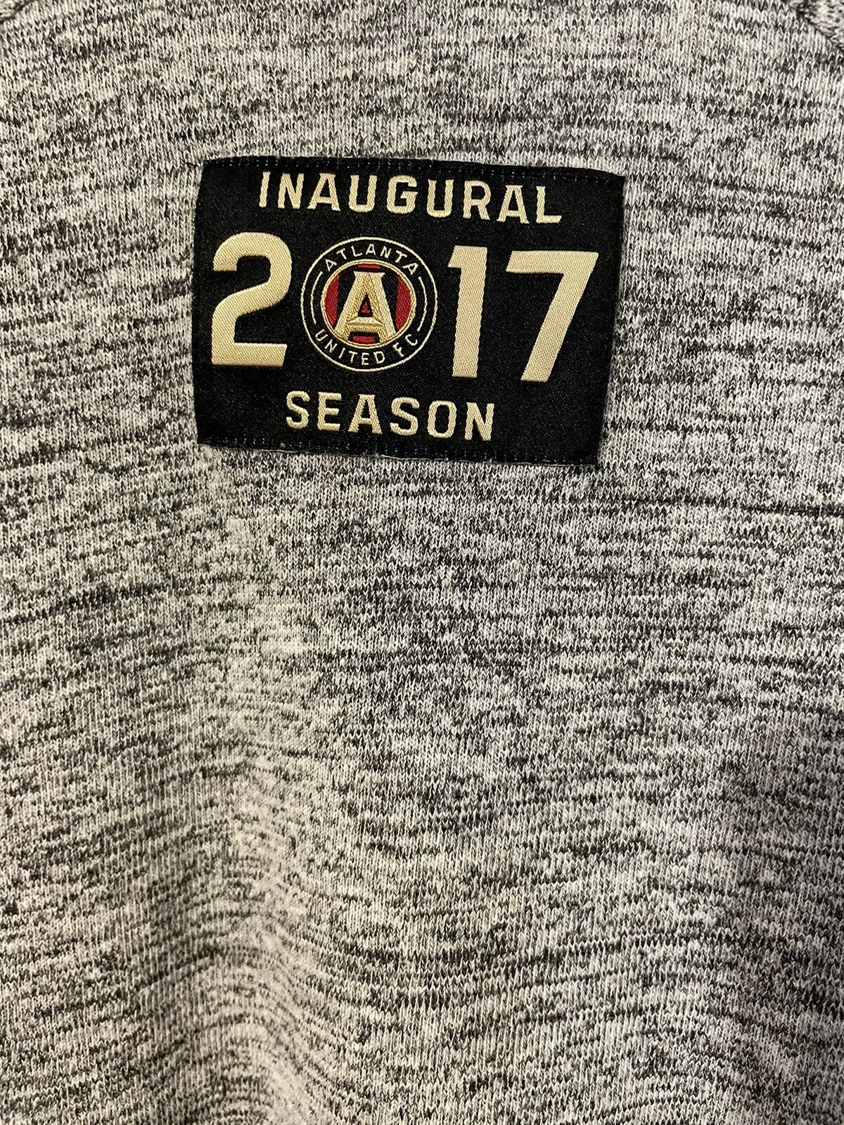 Adidas Atlanta United Shirt Sz XL Soccer Inaugural Season 2017 Henley Soccer
