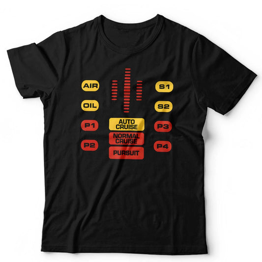 Knight Rider T Shirt Unisex & Kids KITT 80's Car Hasselhoff Nerd Geek Eightys TV