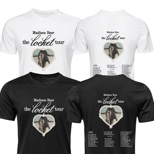 Madison Beer  T Shirt The Locket Tour Music Inspired Unisex Adults Kids Tee Tops