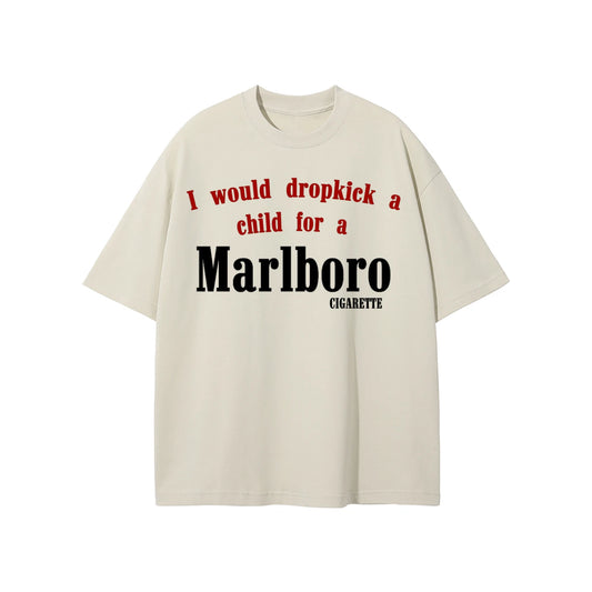 Vintage 1990s Marlboro! shirt Cowboy Funny Dark Humor T-Shirt