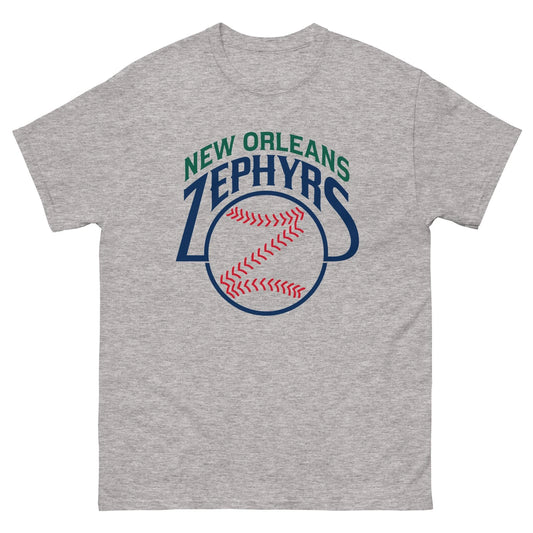 New Orleans Zephyrs Baseball Logo Shirt Vintage Style Clean Graphic Tee