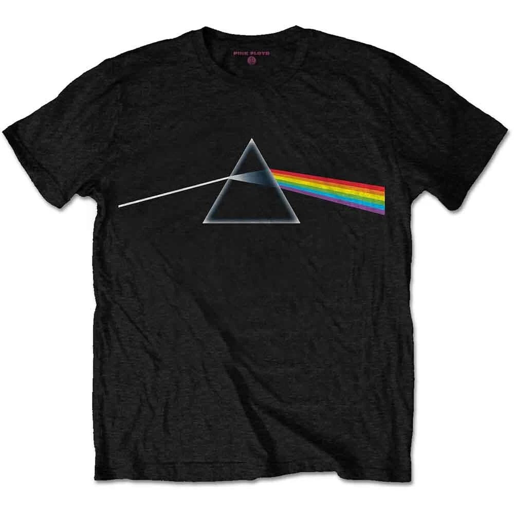 Official Licensed PINK FLOYD UNISEX T-SHIRT: DARK SIDE OF THE MOON Made in U.K.