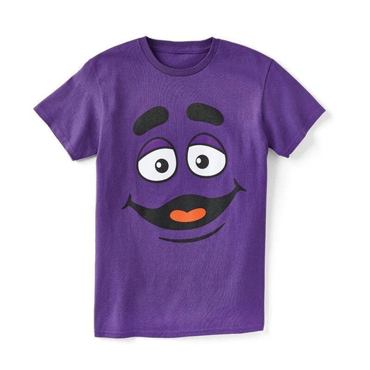 McDonald's Limited Edition Grimace Face T-Shirt - 2XL - 2X Large Size Tee
