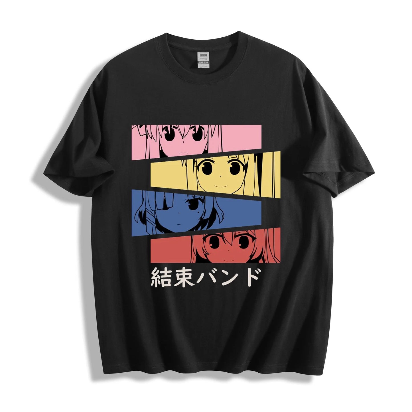 Bocchi the Rock! Kessoku Band Eyes Stripes T-Shirt