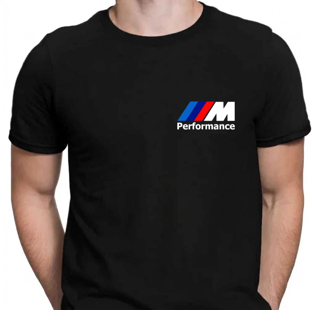 BMW Performance Graphic T-Shirt Premium Cotton Tee for Men Car Lovers Gift