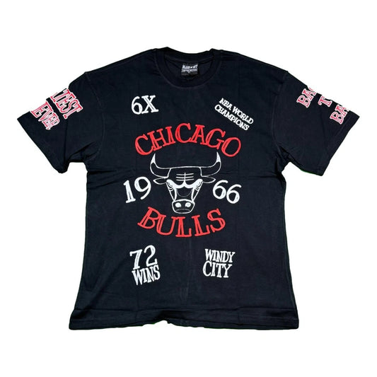 Men's Chicago Bulls World Champion Streetwear Black Off Limited Edition