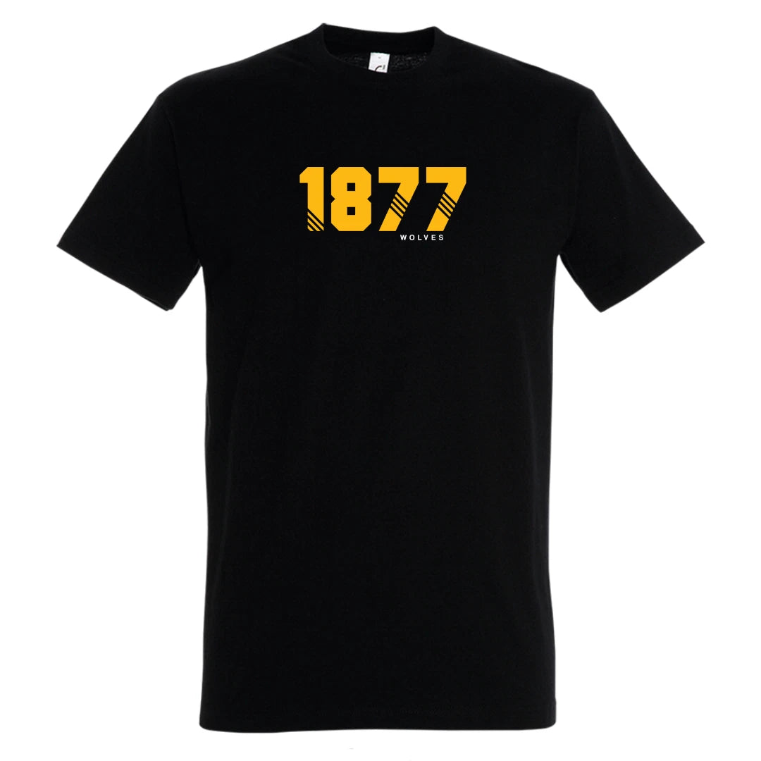Wolves Football Shirt 1968 Wolverhampton Est Year Retro Gift Casual T Shirt