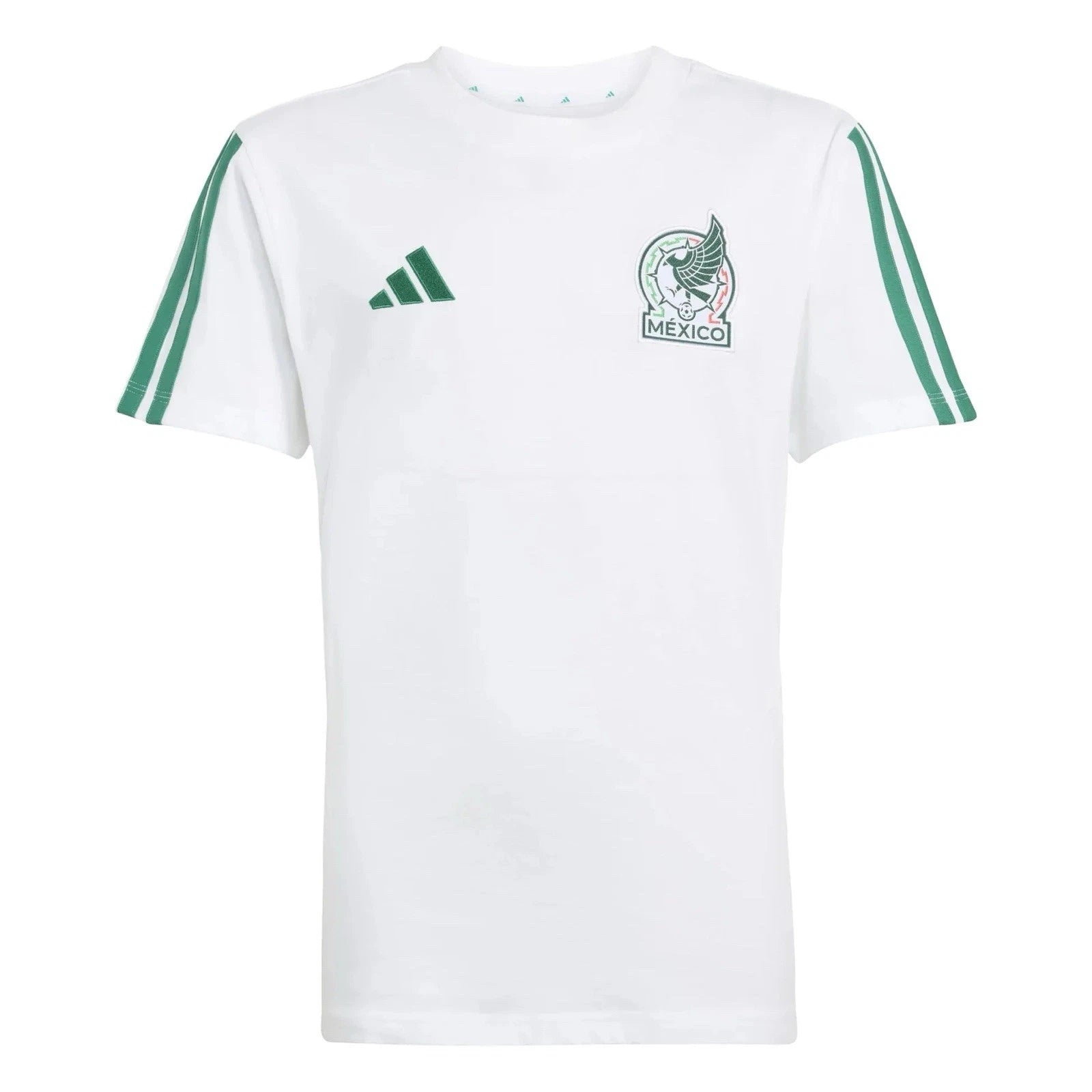 Adidas 2026 México National  Team Soccer DNA Tee Shirt White JZ6471 NWT Small