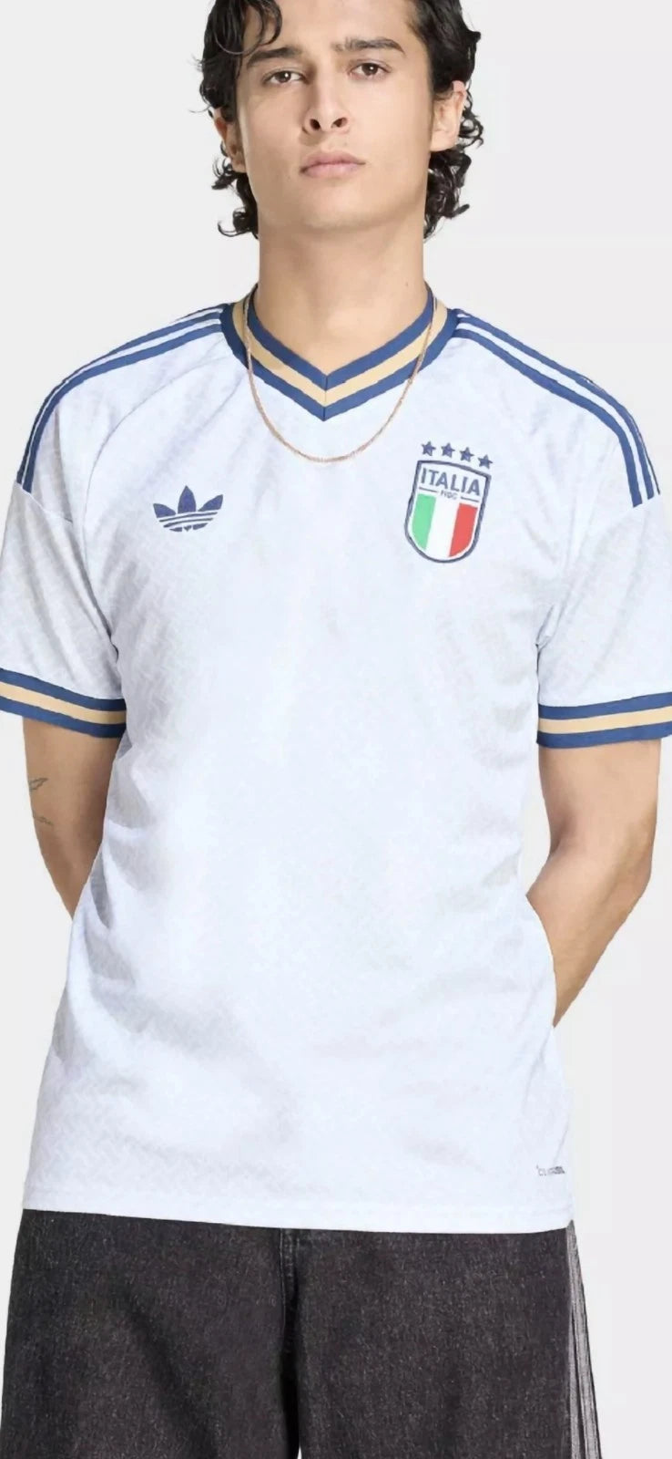 NWT Adidas Climalite Italy 2026 World Cup Jersey Mens Large