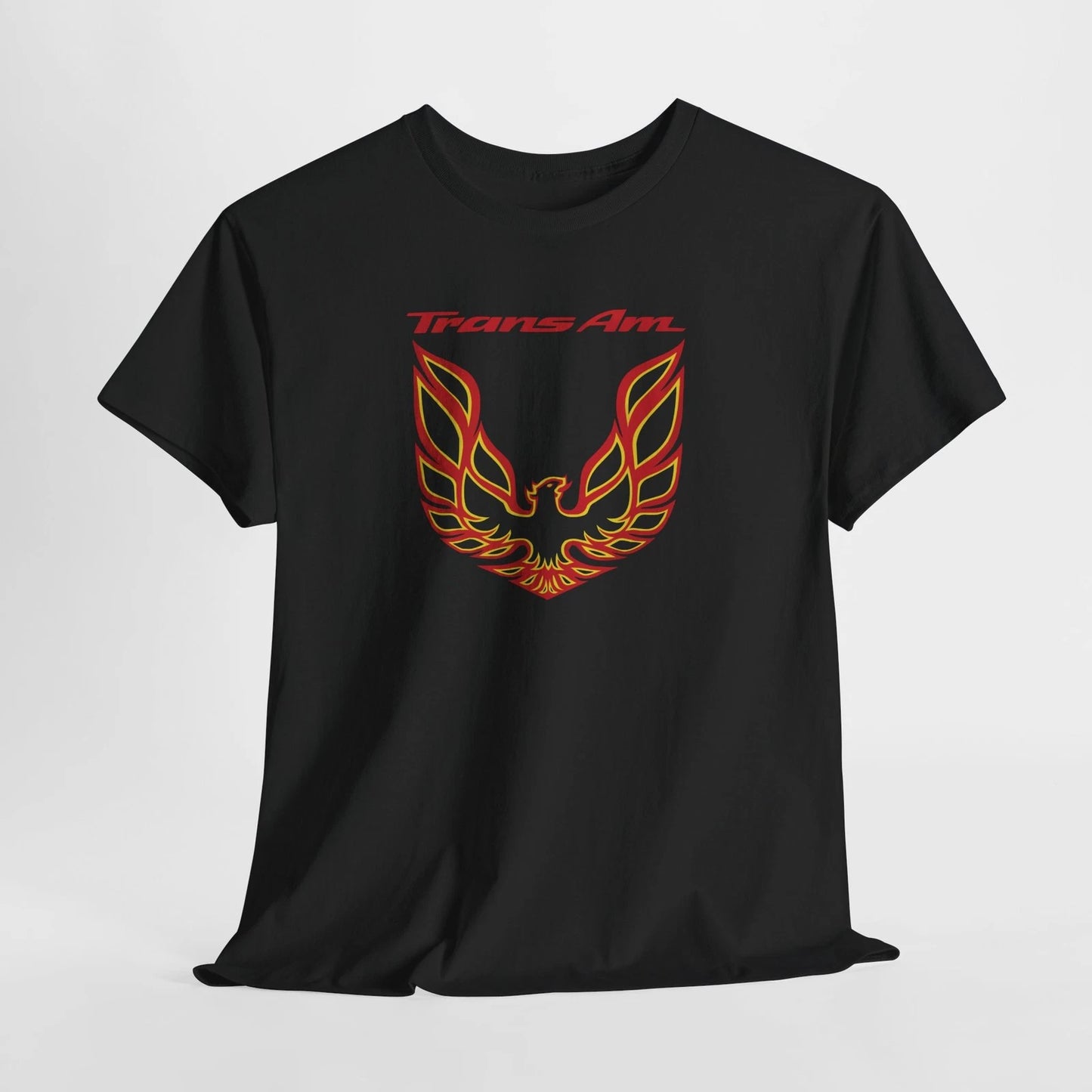 Pontiac Firebird Trans Am Muscle Car Graphic Tee Black T-Shirt Vintage