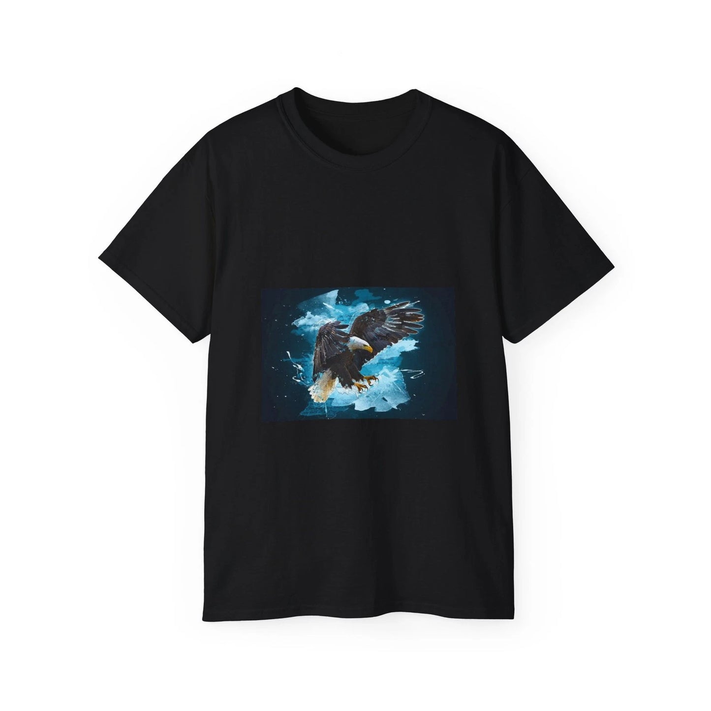 Bird Eagle Sketch Bald Eagle Raptor Animal | Custom Graphic T-Shirt